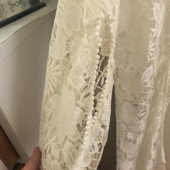 Ark & Co Bohemian Crochet Duster - Picture 6 of 8